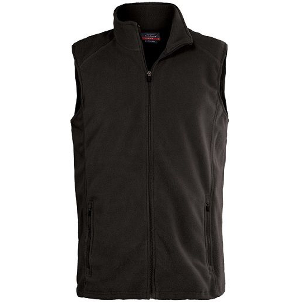 LANDWAY - Landway Men's Micro Fleece Vest Two Center Seam Zippered ...