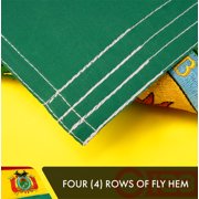 Bolivia Bolivian Flag 3x5FT 5-Pack Double-sided Embroidered Polyester By G128