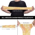 thumbnail image 4 of PAYOHTO Women Men Gardening Sleeves with Thumb Hole, Sun Protection Cooling Arm Sleeves for Farm Work Sports Plant Leaves Golden Yellow, 4 of 8