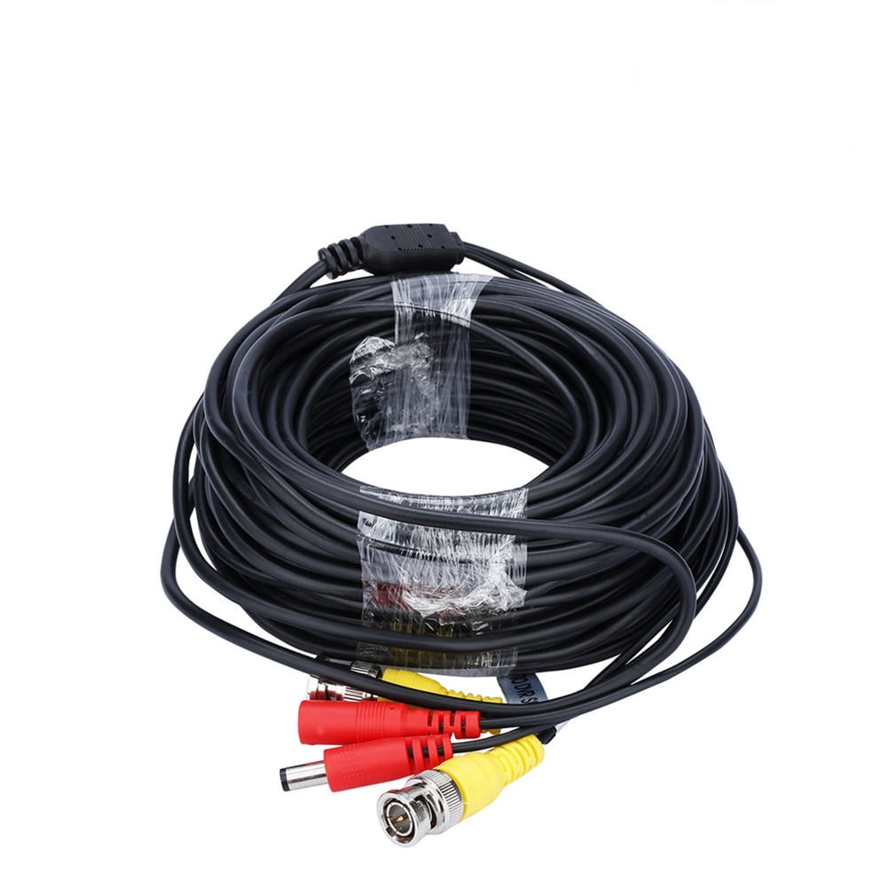 Details about   1M-60M BNC DC Power Lead CCTV Security Camera DVR Video Record Extension Cable 