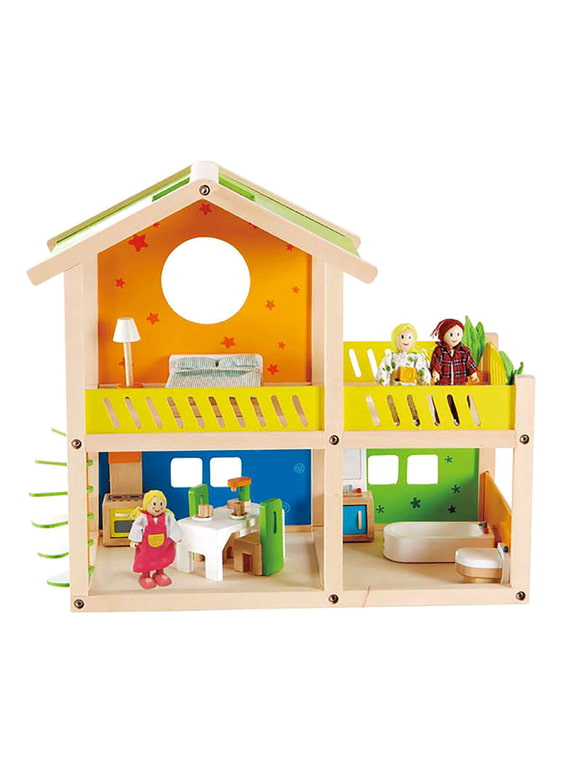 Hape Toys Happy Villa Dollhouse
