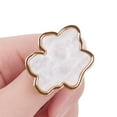 thumbnail image 1 of Women Mini Imitation Shell Finger Nail Art Ring Palette Manicure Makeup Tool, 1 of 8