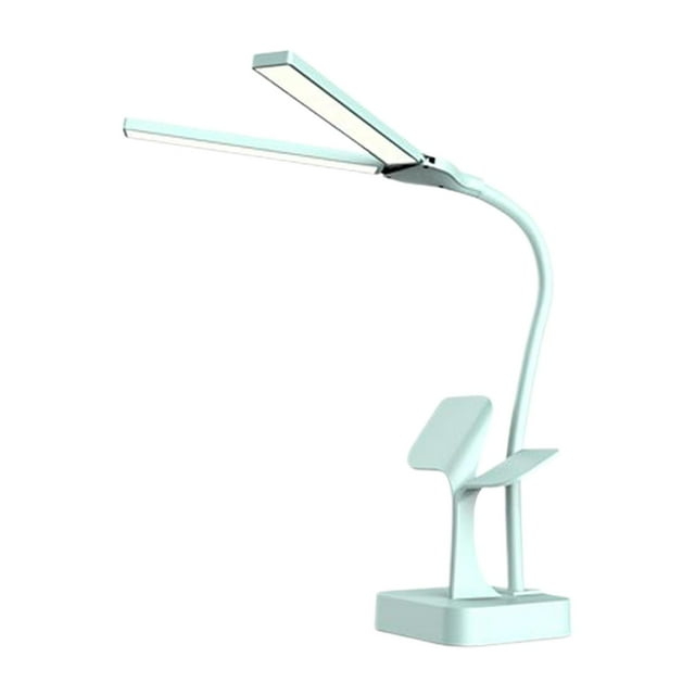 Luz de noche de escritorio LED con puerto USB lámpara de para Dimmable ojo estudio Lámpara de lectura por ordenador para oficina en Azul Sunnimix lámpara de noche de escritorio