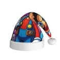 thumbnail image 7 of Saiise Mario S Christmas Hat,Santa Hat,Xmas Holiday Hat for Adults,Unisex Velvet Classic Santa Hat for Xmas New Year Party Headwear, 7 of 7
