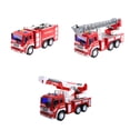 thumbnail image 2 of Vehículo de Ingeniería de Bomberos Juguete Modelo de Camión de Bomberos Plástico Simulador Juguete Niños Regalo de Cumpleaños Eigraketly WJ3837-01B, 2 of 7