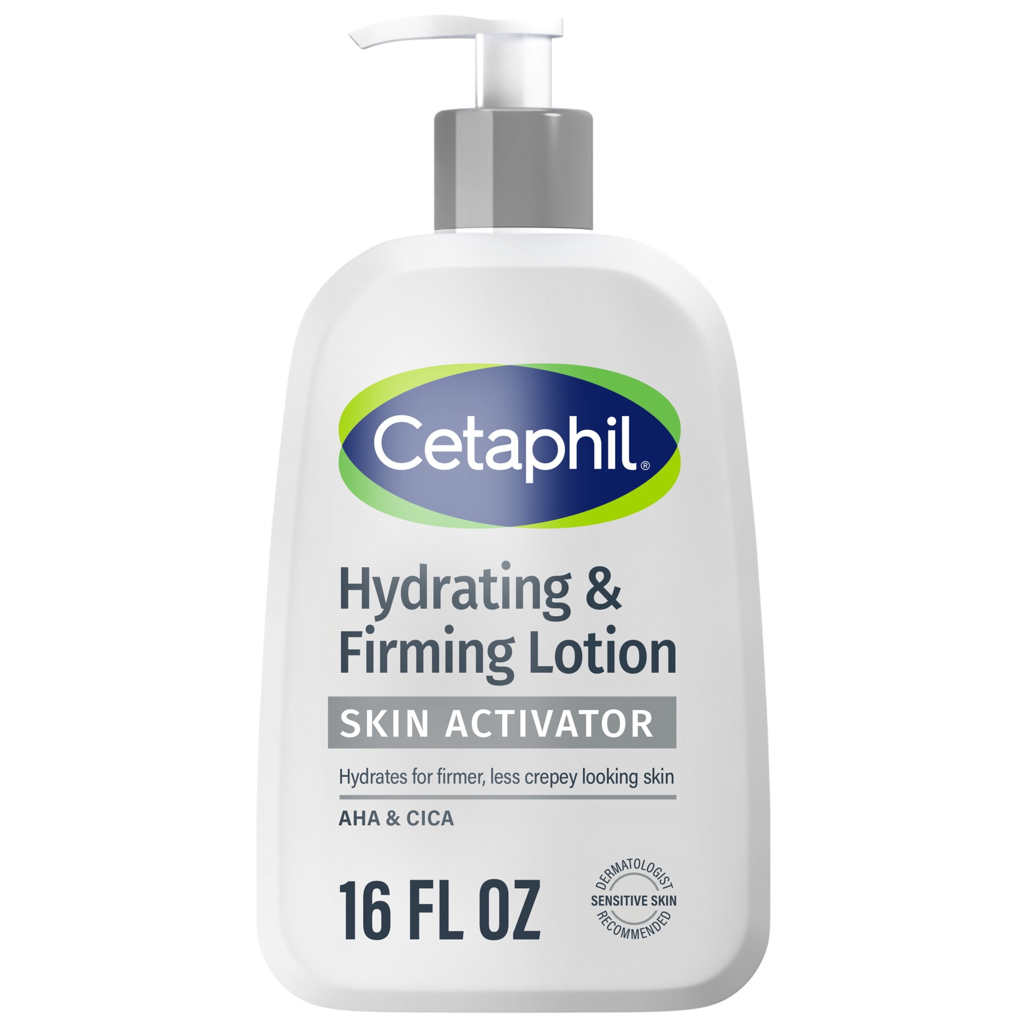 CETAPHIL Skin Activator Hydrating & Firming Body Lotion, Mandelic Acid (AHA) and Centella Asiatica (CICA) Body Moisturizer, Hydrates and Firms Aging Skin, Anti-Aging Body Skin Care, 16 fl oz