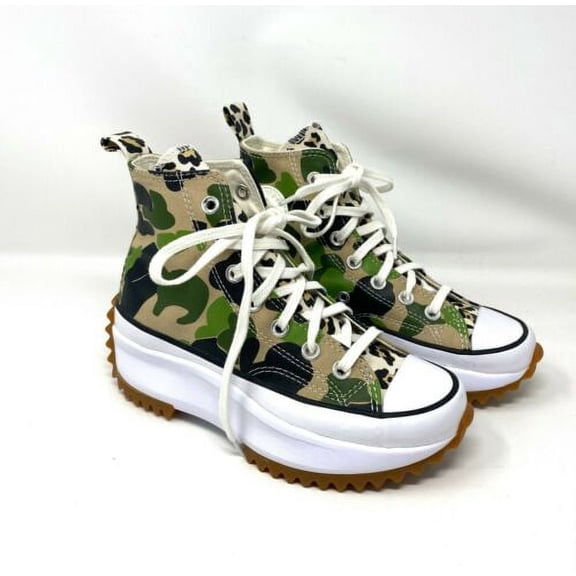 Converse Run Star Hike High Candied Ginger Piquant Green Sneaker Men's 170913C
