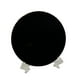 thumbnail image 5 of Disco de obsidiana negra Espejo redondo Placa redonda Disco plano Disco circular Mini obsidiana 6cm, 5 of 9