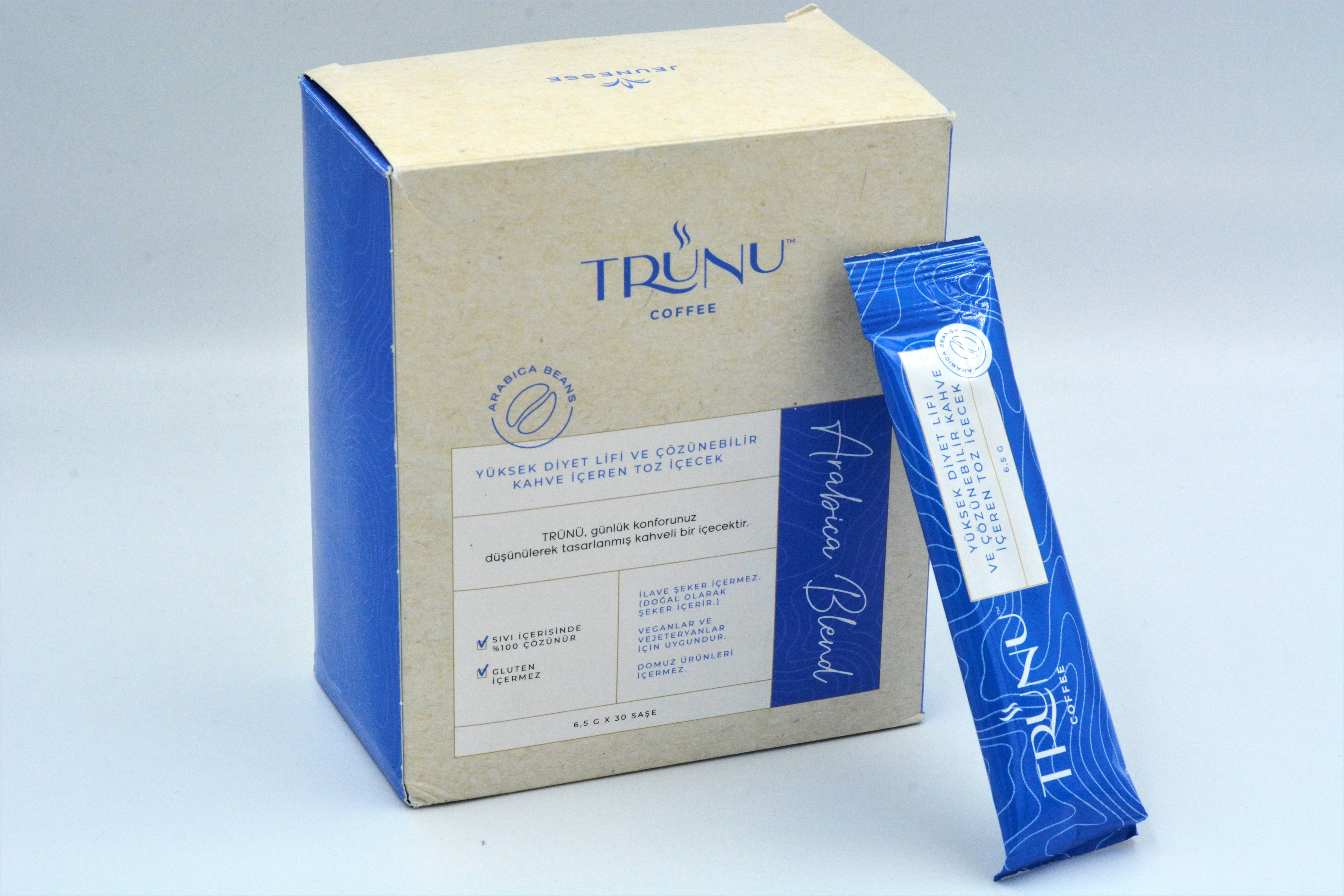 TRUNU Instant Coffee Energy, Weight Management , 30 Count