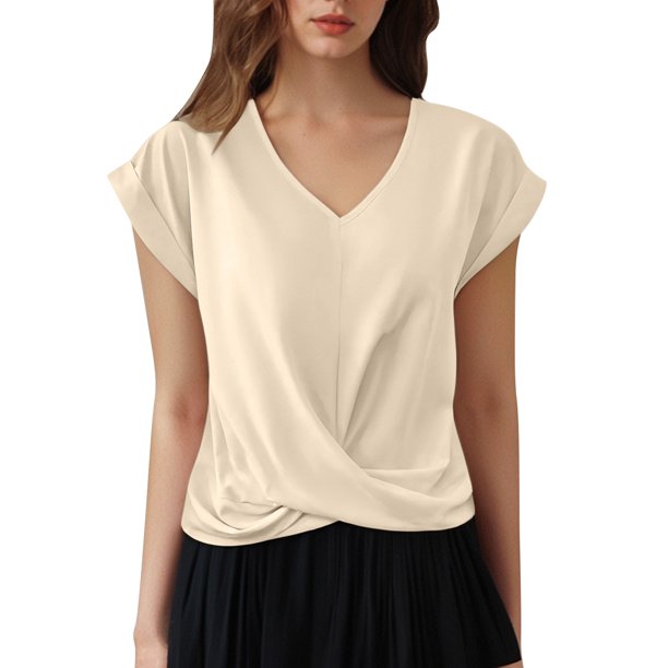 Camiseta informal y cómoda para mujer, versátil para cualquier ocasión