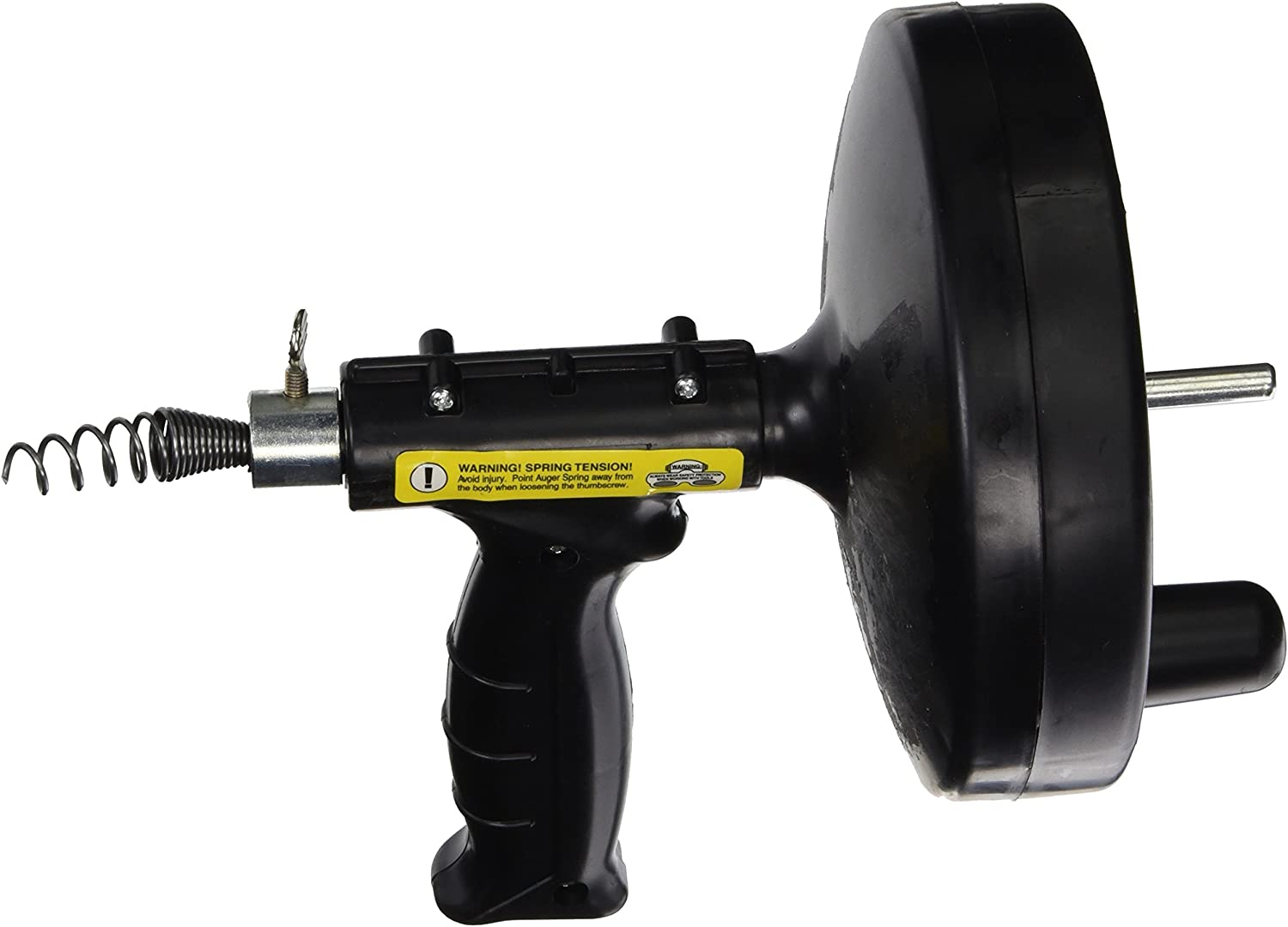 DRAIN AUGER,25' CANISTER SNAKE