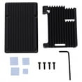 thumbnail image 2 of Boîte de Coque de Carte Mère pour Raspberrypi Alliage d'Aluminium Cas Composants de Cormputer Boîte de Coque de Carte Mère Alliage d'Aluminium Noir Adapté pour Raspberrypi 3 Modèle B 2b 3b, 2 of 8