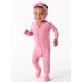 thumbnail image 3 of Gerber Unisex Baby Toddler Buttery Soft Footed Pajama 2-Way Zipper with Viscose Made from Eucalyptus, Sizes 0/3M - 4T, 3 of 10