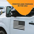 thumbnail image 4 of Magnet Me Up Reversed Black and White American Flag Vinyl Automotive Magnet, 7x12 Inches, 4 of 8