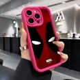 thumbnail image 3 of Funda de teléfono con cara de Deadpool de Marvel, cubierta de pantalla completa para iPhone 16, 15, 14, 13 PRO MAX, 11, 12, 13 PRO, X, XS, XR, 7, 8 Plus, Mini regalo, Y2k, oferta, 3 of 5