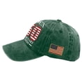 thumbnail image 6 of 250 Anniversary USA Hat United States 250th Anniversary Adjustable Patriotic Baseball Cap Commemorative American Heritage,Green, 6 of 6
