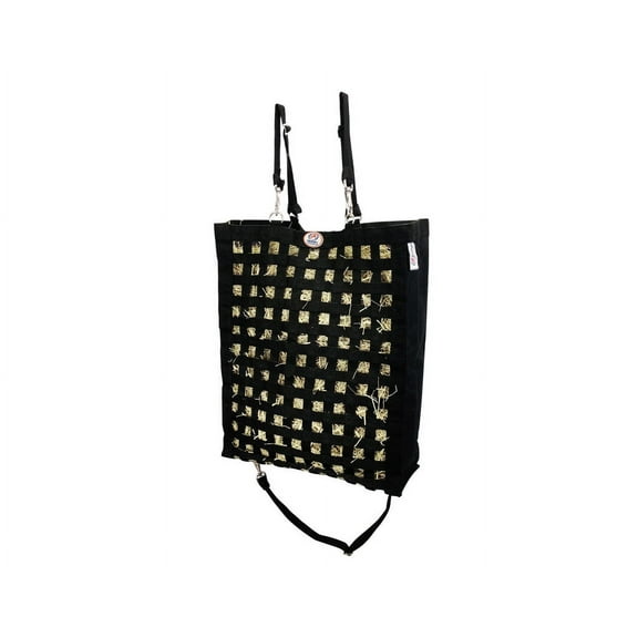 Derby Originals Nylon 1” Slow Feed Horse Hay Bag with Super Tough Bottom