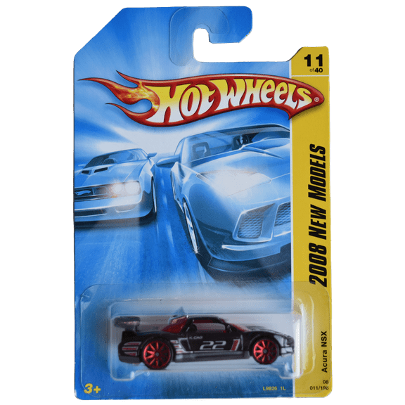 Hot Wheels Acura NSX, 2008 New Models 11/40 [black] 11/196