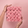 thumbnail image 5 of Premium Roses| Real Roses That Last a Year | Fresh Flowers| Roses in a Box (Pink Box, Medium), 5 of 6