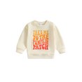 thumbnail image 2 of Musuos Child Halloween Sweatshirt 6 12 18 24M 3 4T Casual Letter Print Long Sleeve Round Neck Loose Pullover Spring Fall Tops for Toddler Boys Girls, 2 of 8