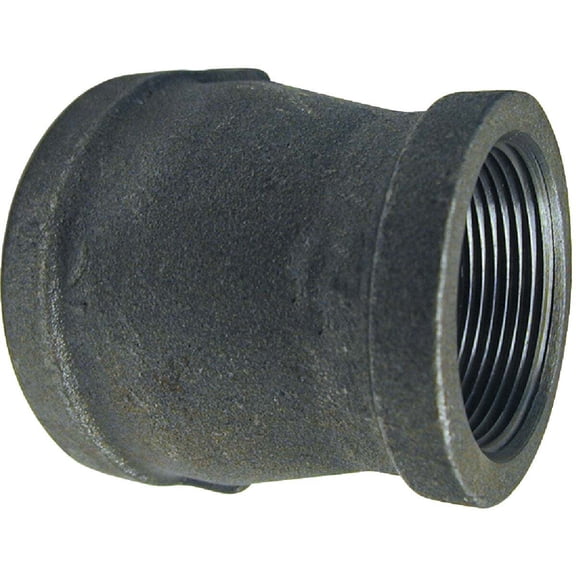 Southland 3/4 In. x 3/8 In. Malleable Black Iron Reducing Coupling 521-342HC