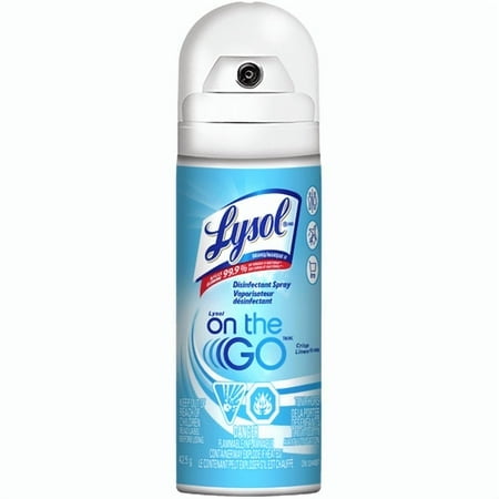 Disinfectant Spray, Crisp Linen, Disinfect and Eliminate Odours on Hard Surfaces & Fabrics