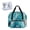 Blue White Apricot Marble, variant on ZIATUBLES Sewing Machine Tote Bag Portable Sewing Accessories Dust Bag with Hook and Loop Handle Roomy Storage Pocket Universal Sewing Machine Case, Dachshund Dog Paw Heart Beige