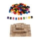 thumbnail image 1 of Cubos Coloridοs Montessori Hugo 100x Encajables 100Pcs Bloques de Construcción, 1 of 10