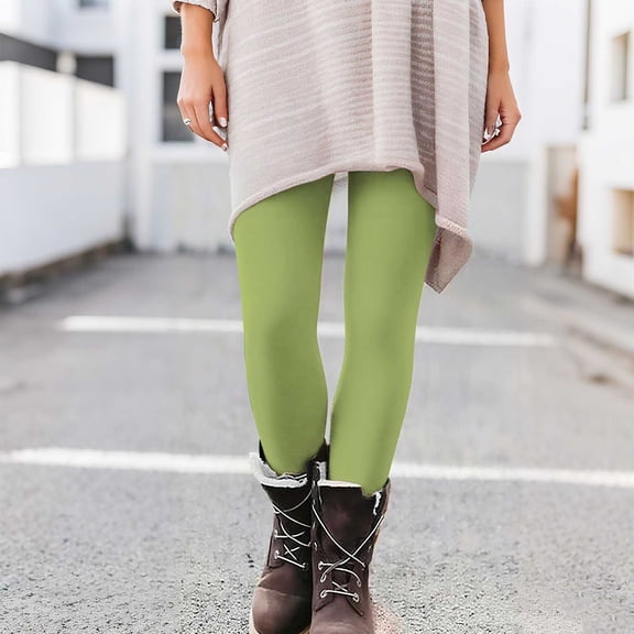 Cagogo Women Plus Size High Waisted Stretch Leggings Long Pants Solid Casual Active Workout Yoga Activewear Lounge Running Trousers, Camouflage S
