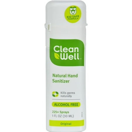 3 Pack - CleanWell Natural Hand Sanitizer  1 oz