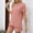 01 * Pink, variant on amkenre Outfits for Women 2 Piece Sets Fashion Round Neck Short Sleeve Outfits Solid Color Soft High Waisted Loose Shorts for Woman Comfortable Palazzo Sweatpants Sets