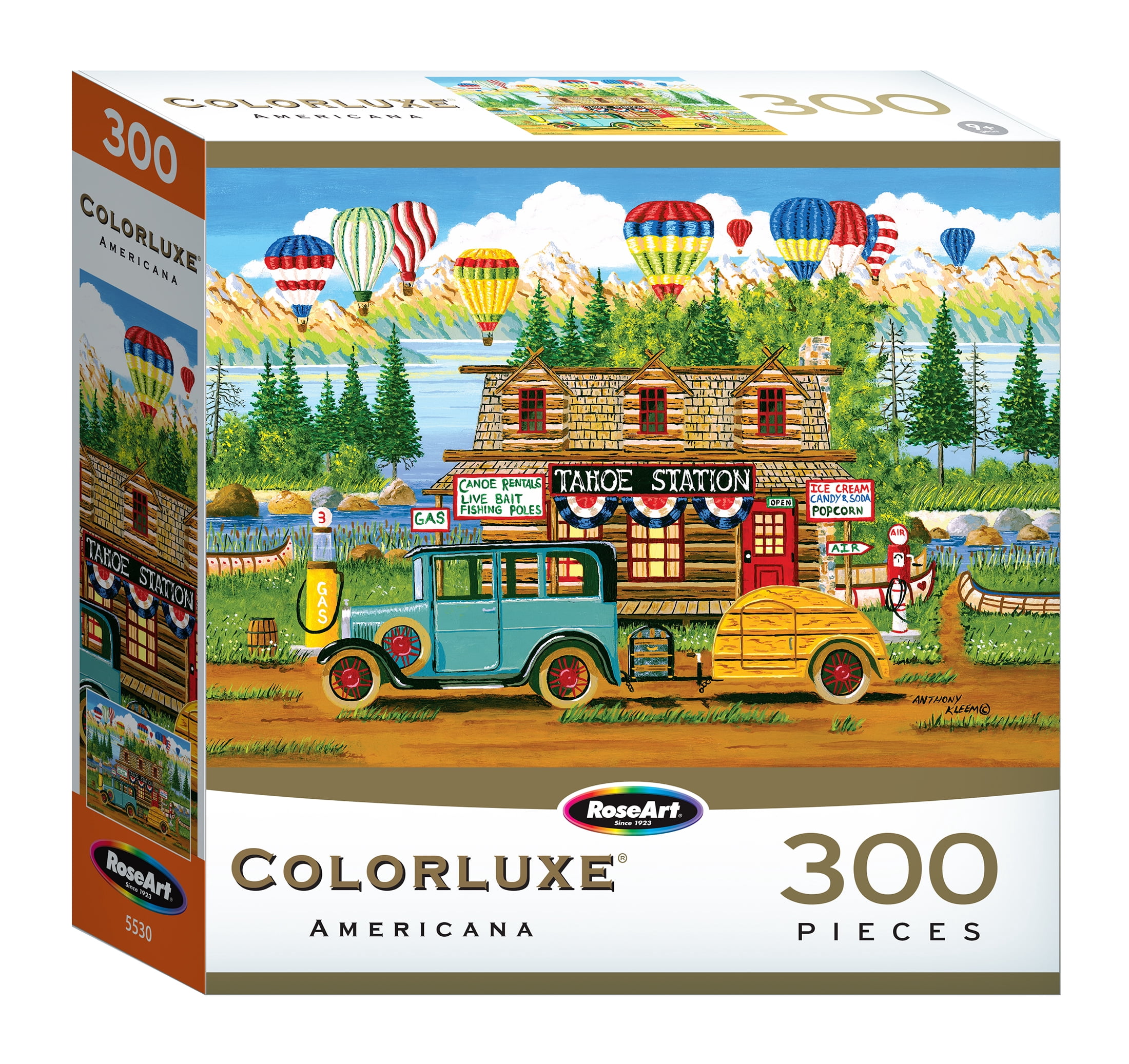 RoseArt Colorluxe 300-Piece Tahoe Station Adult Jigsaw Puzzle