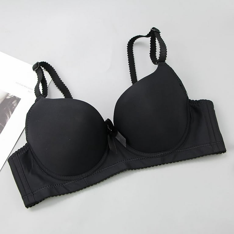 Odeerbi Comfortable Everyday Bras for Women 2024 Sexy Bra And Panties  Summer Slim Lingerie Set Blue 