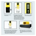 thumbnail image 3 of PH Meter,PH Pen Of Tester Drinking Water Pool Hydroponics Aquarium Pool Water ,Clear Data, 3 of 7