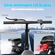 Electric Bike for Adults Teens, 749W Peak Folding Ebike, 25MPH & 25 Miles Range, 14 Commuting Ebike with Dual Suspension & Dual Brake, 3-Speed Modes, Portable Electric Mini Bike,UL2849