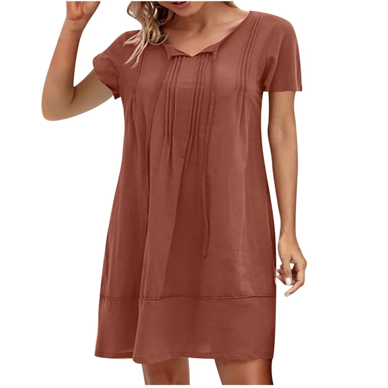 floral linen dresses for women Embroidered Floral Linen Midi Dress | Cute Dresses