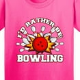 thumbnail image 4 of Inktastic I'd Rather Be Bowling Youth T-Shirt, 4 of 5