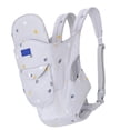 thumbnail image 4 of Portabebés Canguro Portabebés Ergonómico Envoltura Tradicional Malla Transpirable Portátil Gris, 4 of 9