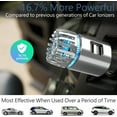 thumbnail image 5 of VAOYAO Long-Lasting Automotive Air Fresheners with Dual Fast Charge USB, Silver, 5 of 6