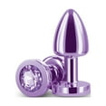 thumbnail image 2 of Rear Assets Petite Aluminum Anal Plug, Purple, 2 of 5