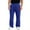 12# Blue, variant on Wide Leg Work Pants Men Oversized Loose Fit Open Bottom Sweatpants Drawstring Fall Casual Work Pants with Pockets White S