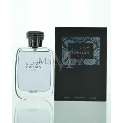 Hawas by Rasasi Eau De Parfum Spray 3.33 oz for Men