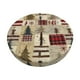 thumbnail image 1 of Disketp Rustic Plaid Forest Lodge Funda Redonda para Taburete, Funda de Cojín para Silla de Bar Suave y Elástica-14 inch, 1 of 7