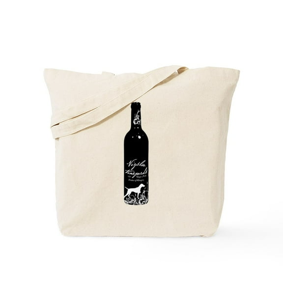 CafePress - Vizsla Vineyards Tote Bag - Unisex Canvas Tote Bag, Beige, 1-Piece