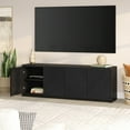 thumbnail image 4 of Renad Rectangular TV Stand for TV's up to 78" in Black Grain, 4 of 9