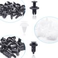 thumbnail image 4 of 100Pcs Box / Bag Buckle Automotive Bumper Universal Clips Plastic Rivets Fasteners Push Retainer Kit Car Push Pin Rivets Repair, 4 of 6