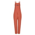 thumbnail image 2 of B91xZ Combinaison Sans Manches à Encolure Carrée pour Femmes, Rose, TG, 2 of 5