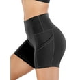 thumbnail image 6 of YouLoveIt Womens High Waisted Yoga Shorts Butt Lift Yoga Shorts Women Leggings Athletic Sport Shorts Tummy Control Running Workout Shorts Womens Summer Shorts, 6 of 6