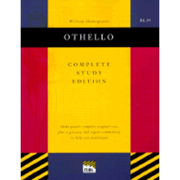 Pre-Owned Othello (Cliffs Complete Study Editions) (Paperback) 0822014343 9780822014348