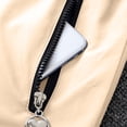 thumbnail image 5 of Windbreaker Jacket Women Outdoor Plus Size Hooded Long Sleeve Solid Color Double Sided Coat Winter Sports Casual Jacket Outerwear with Pockets, 5 of 9